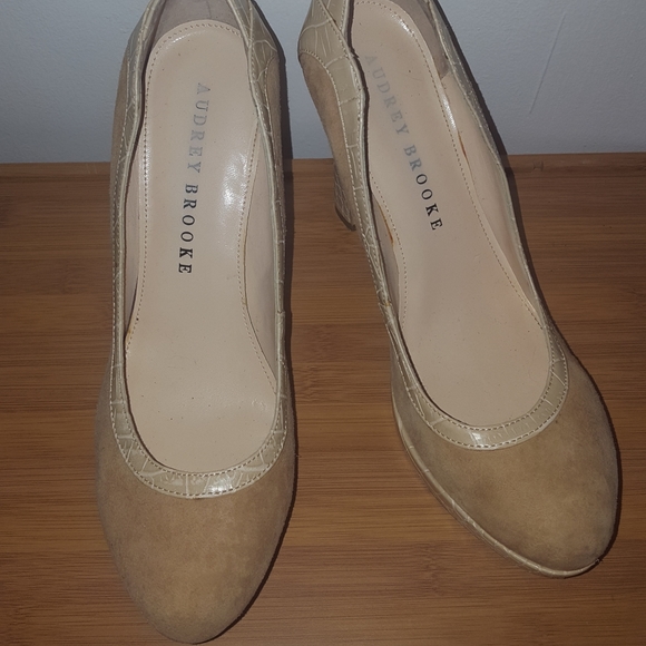 Adurey Brooke platform leather suede high heel - Picture 3 of 7